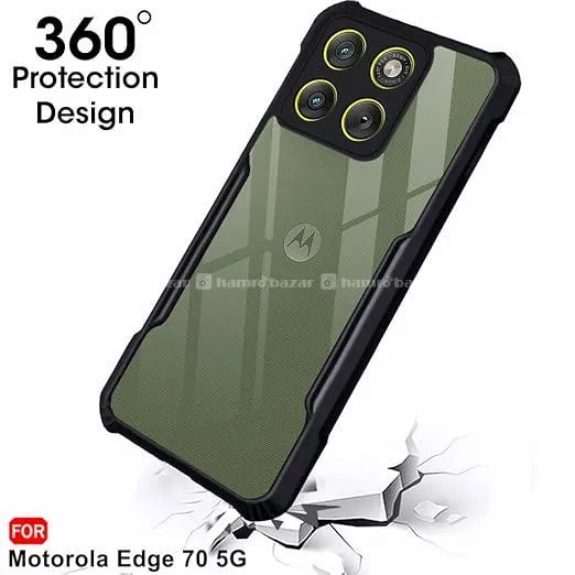 Ipaky Motorola Moto Edge 70 Transparent Cover 3