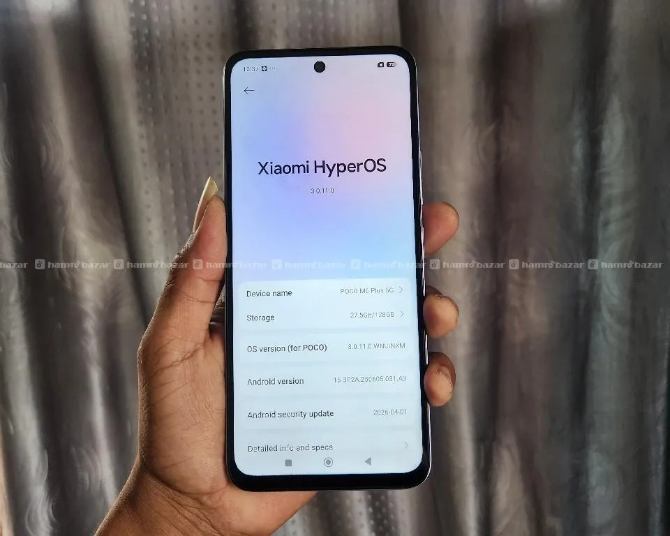 poco m6 plus 5g 6/128 2