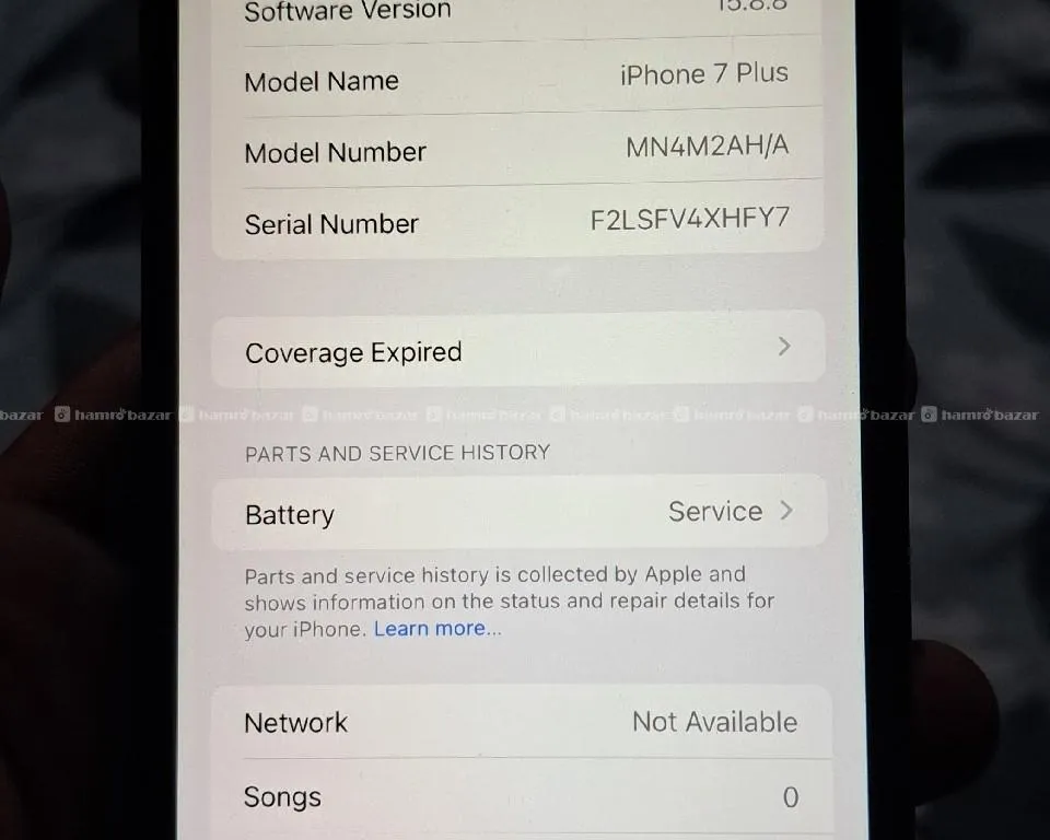 Iphone 7plus 128 gb ok condition ✅️ 5