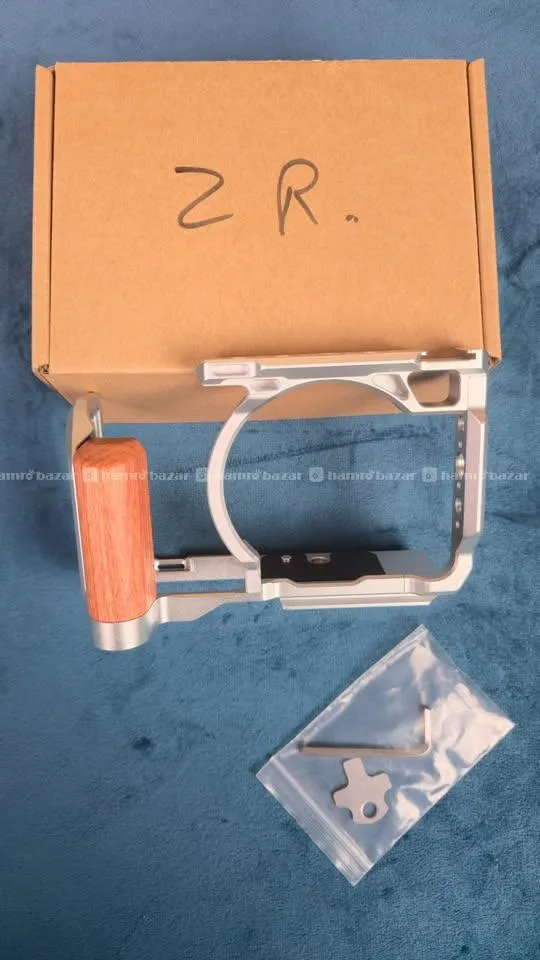 Nikon ZR Wooden Handle Camera Cage 7