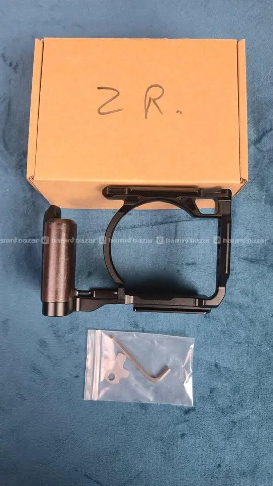 Nikon ZR Wooden Handle Camera Cage 2