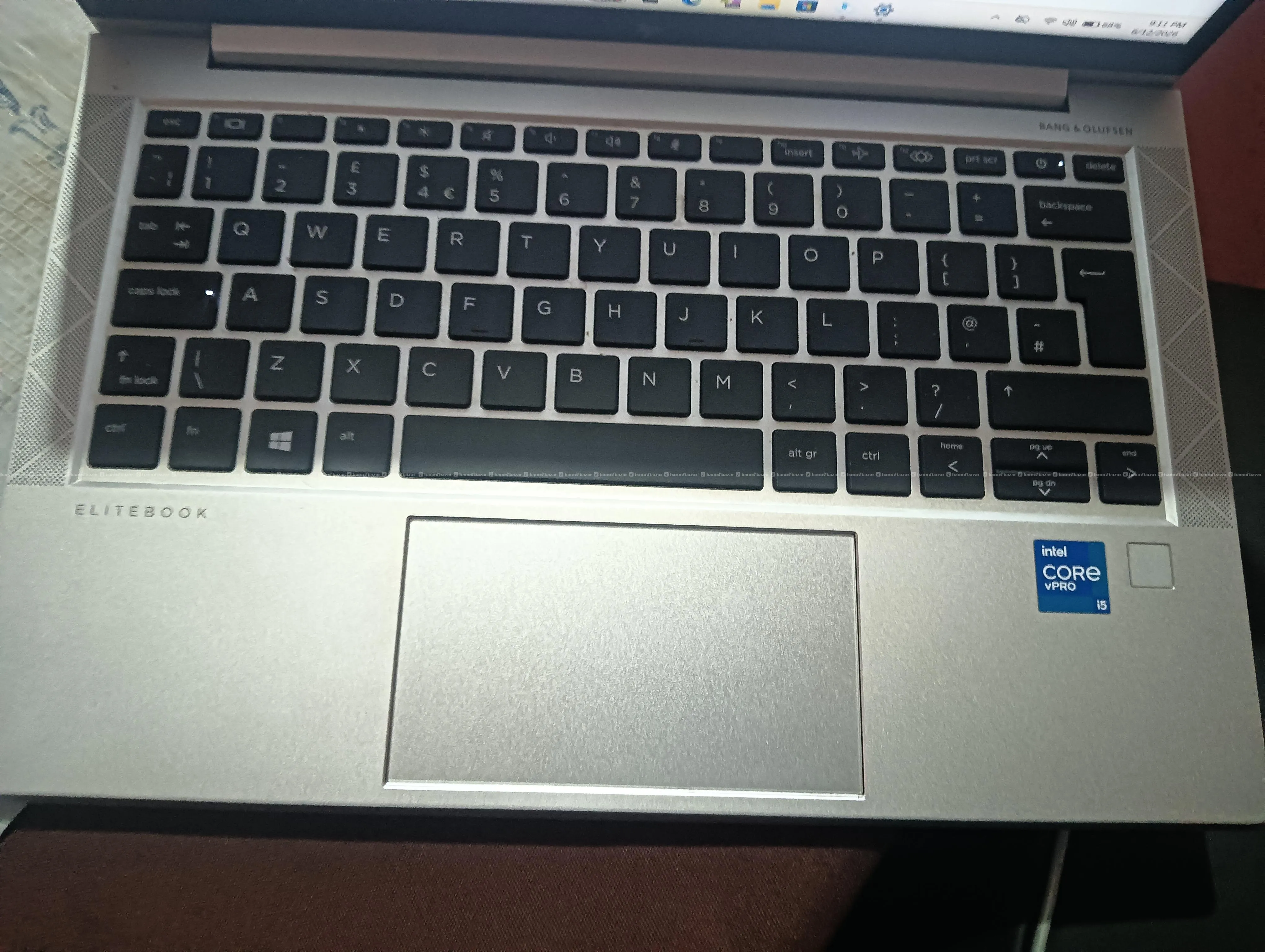 Hp Elite book touch screen with face id 3