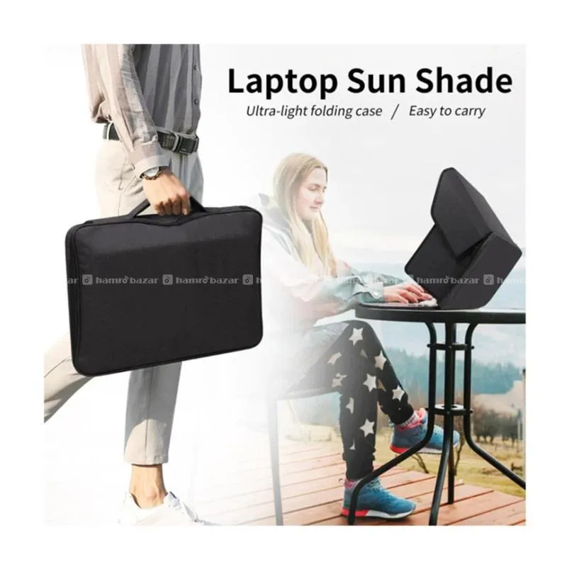Outdoor Laptop Sunshade (16” – Large Size) ☀️💻 2