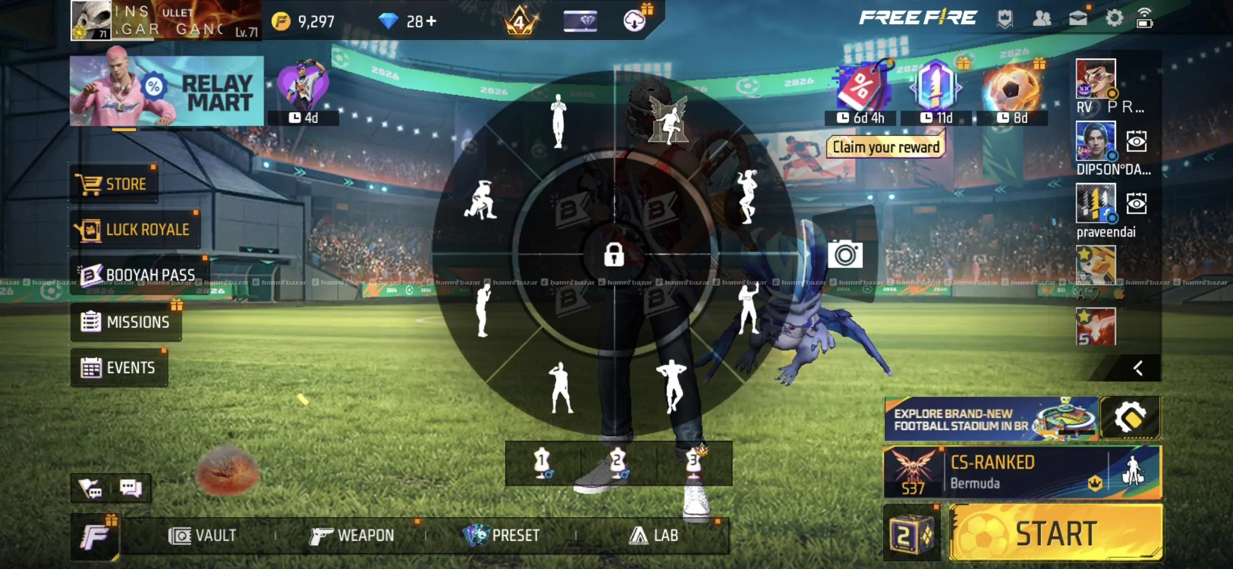 FREE FIRE ID ON SELL ( 7years old ) 5