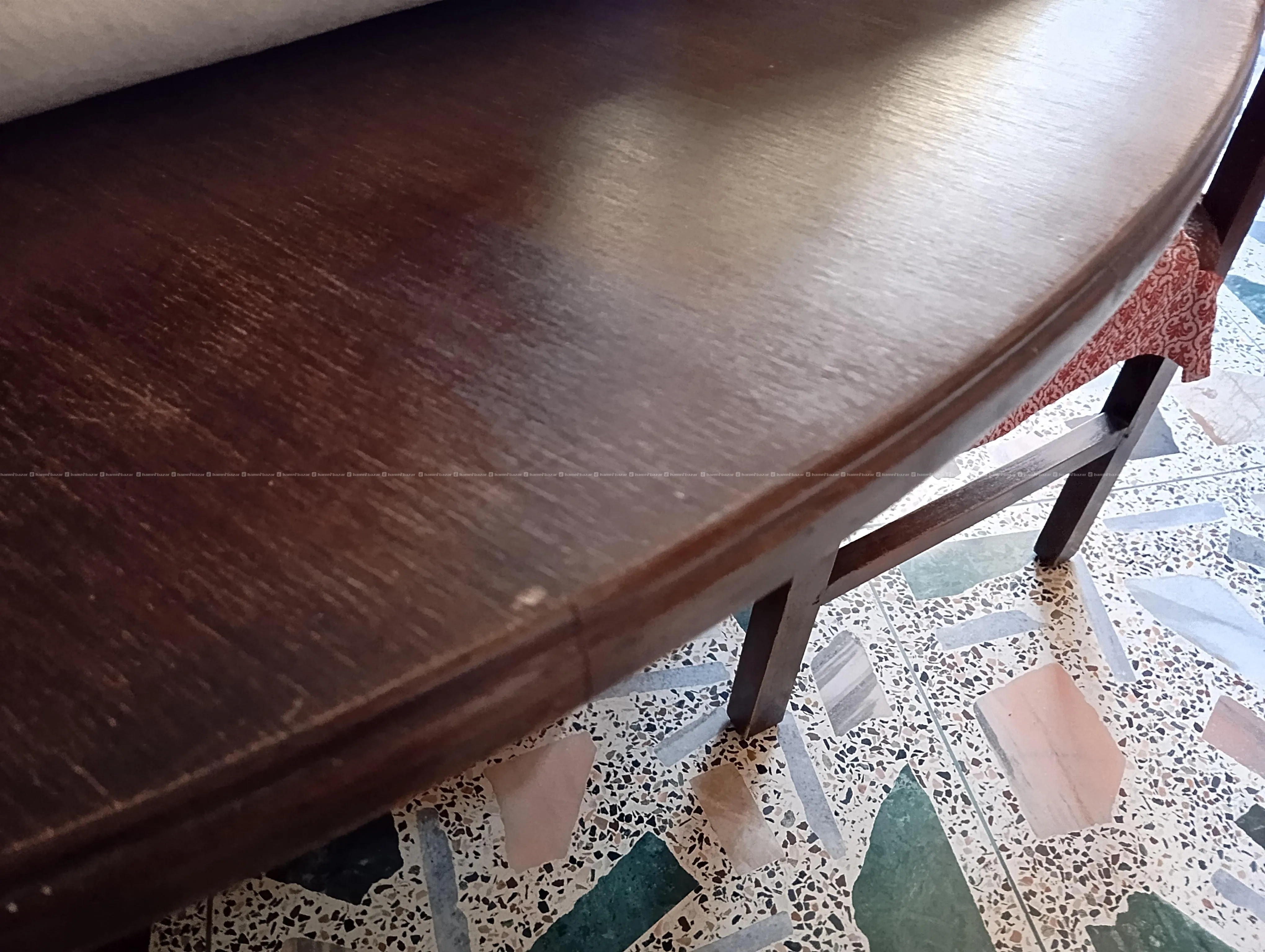 Wooden Dining Table - 6 Seater (Circular) | 5x5ft. 5