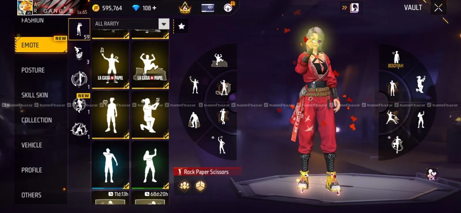 FREE FIRE ID ON SELL ( 6 years old ) 4