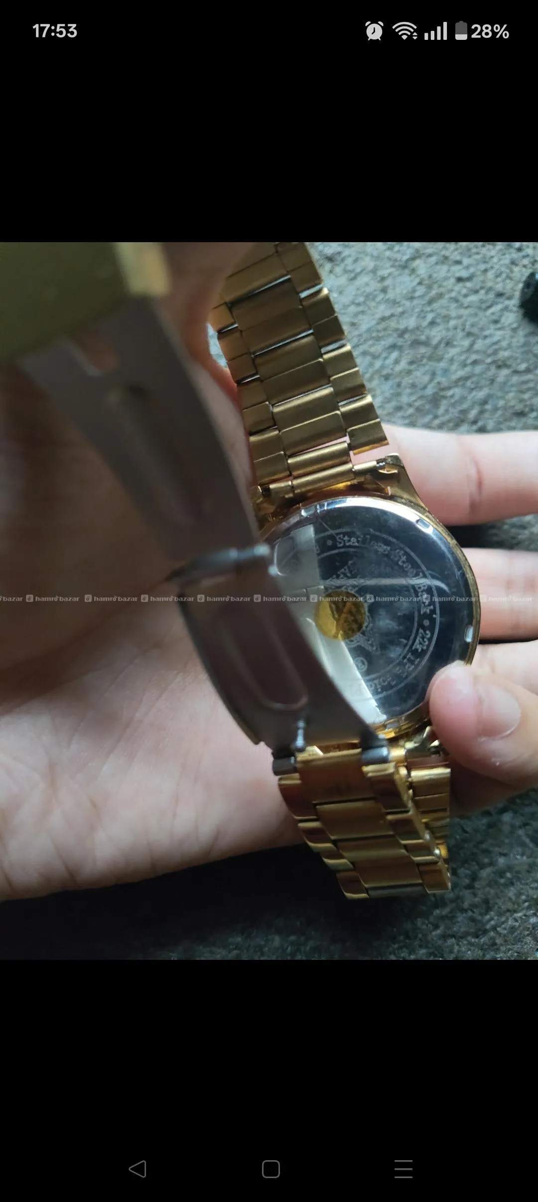 Accurate 22k gold plated watch 2