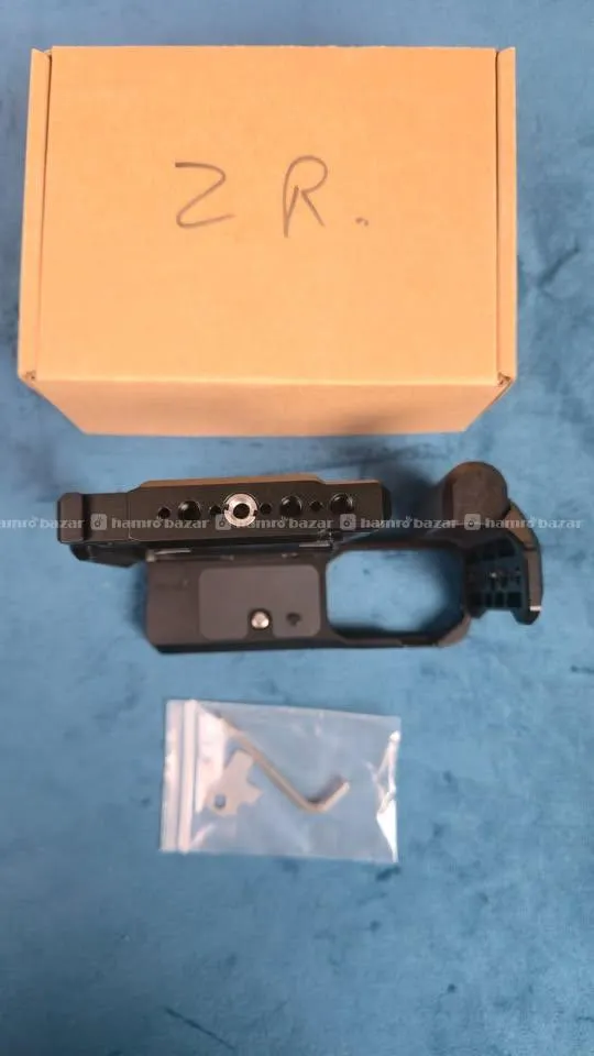 Nikon ZR Wooden Handle Camera Cage 5