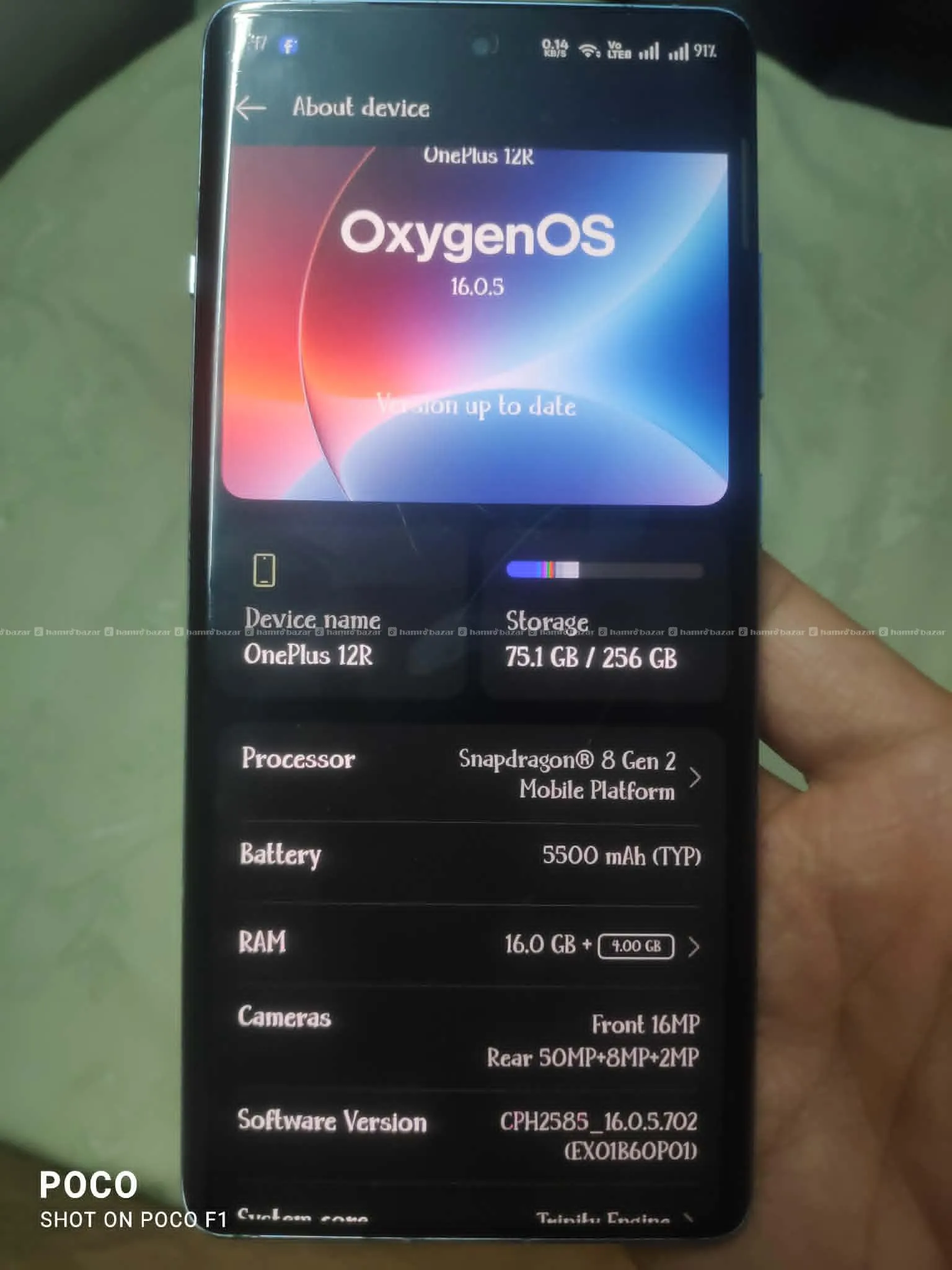 ONEPLUS 12R (16/256) URGENT SALE !!! 4