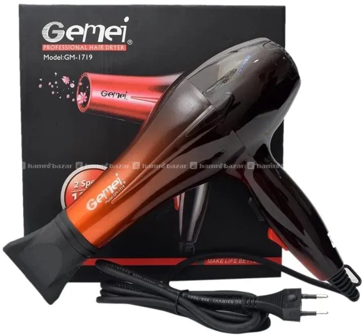 Gemei GM-1719 1800W Professional hair dryer 3