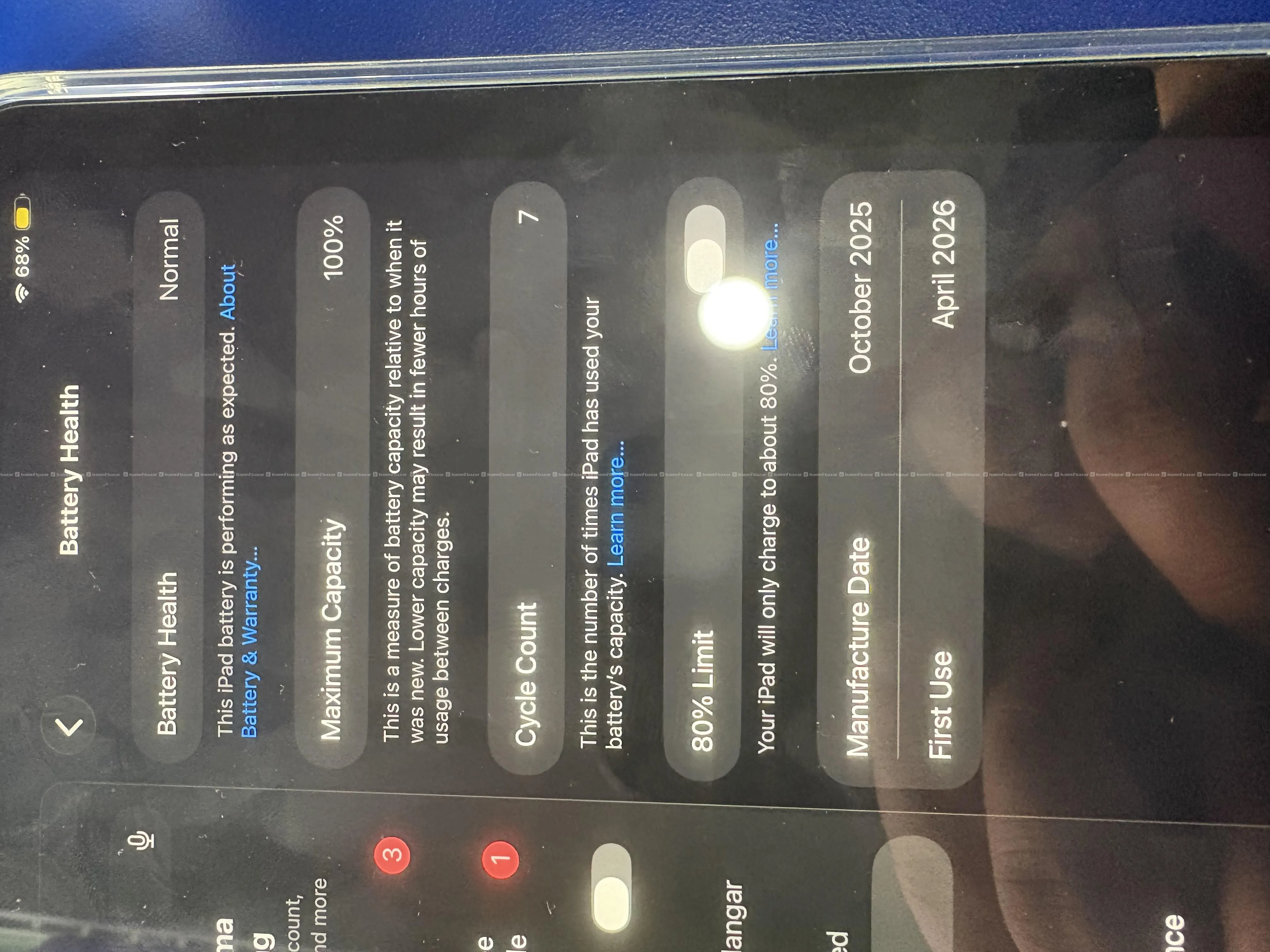 ipad mini 7th generation 256gb. like new. 2 mnths 2