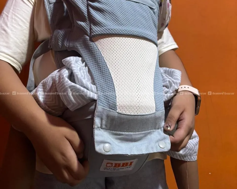 Baby carrier : adjustable bay with hip seat for 0 to 3 years with side pocke face in and face out 2