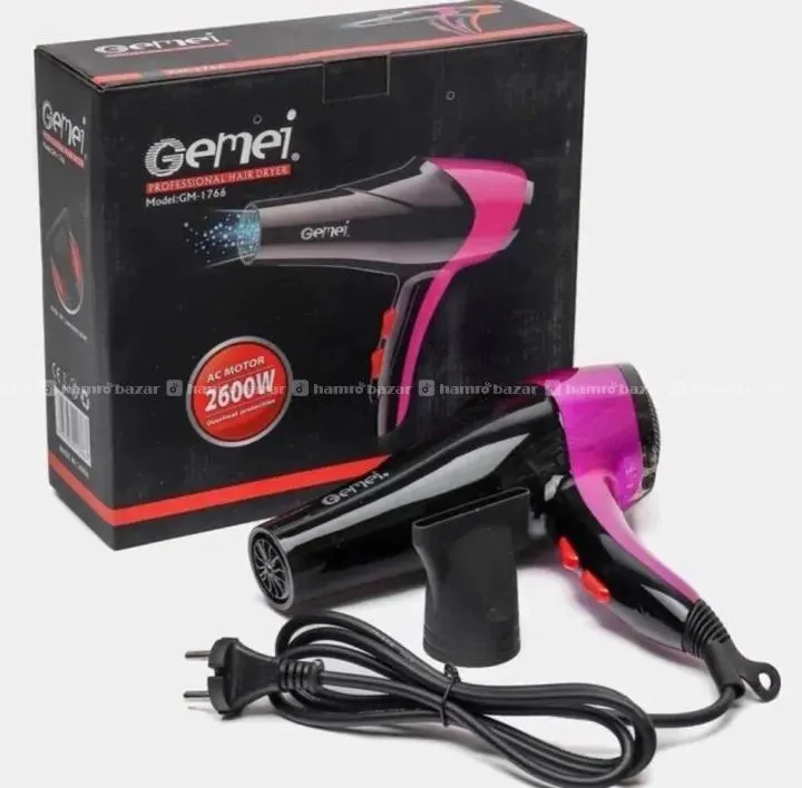 GEMEI GM-1766 Professional Hair Dryer 3
