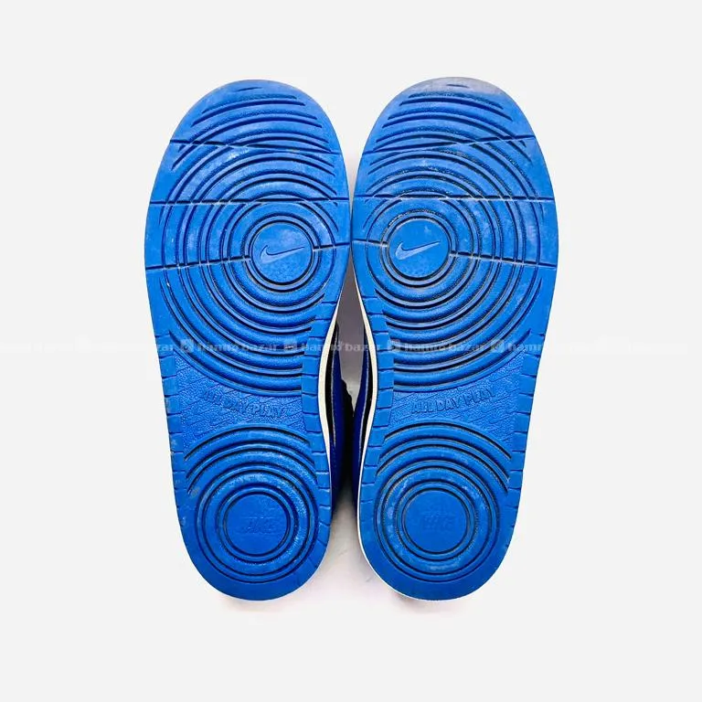 NIKE COURT BOROUGH MID “BLACK GAME ROYAL” 6