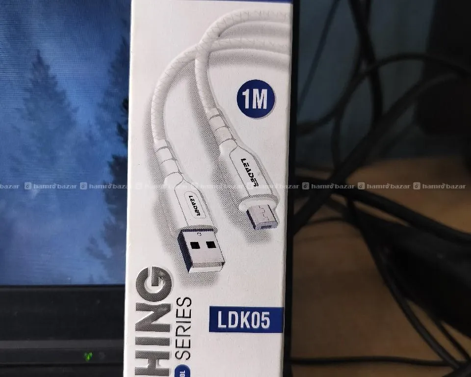 Leader 2.4A Fast Charging & Sync Type-C Cable (Brand New) 2