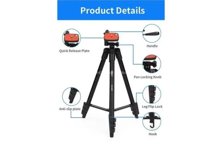 Jmary KP-2205 Professional Tripod 3