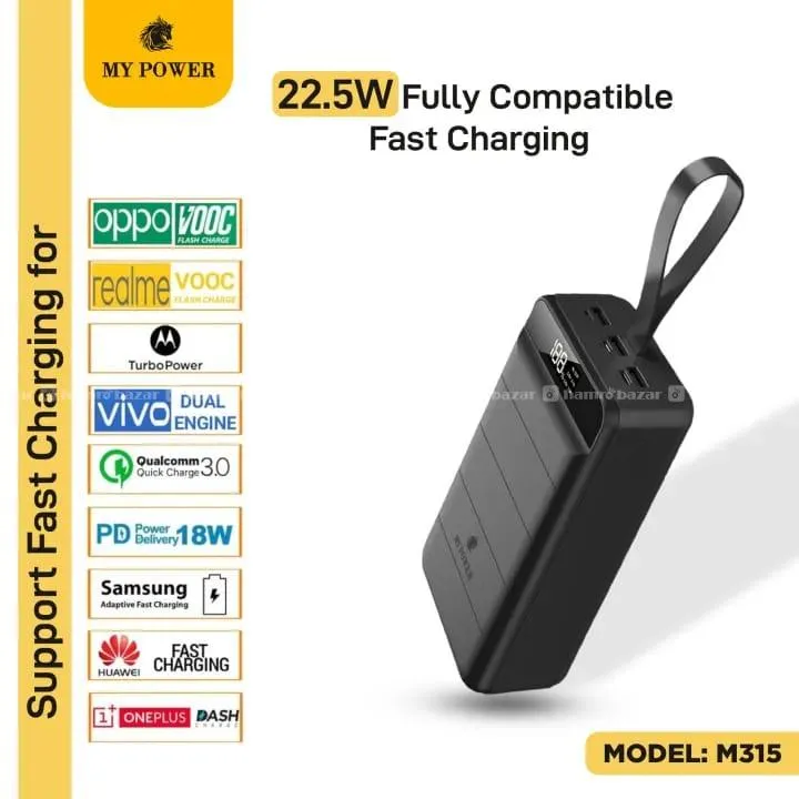 Mypower 30000mah Fast Charging Powerbank 4