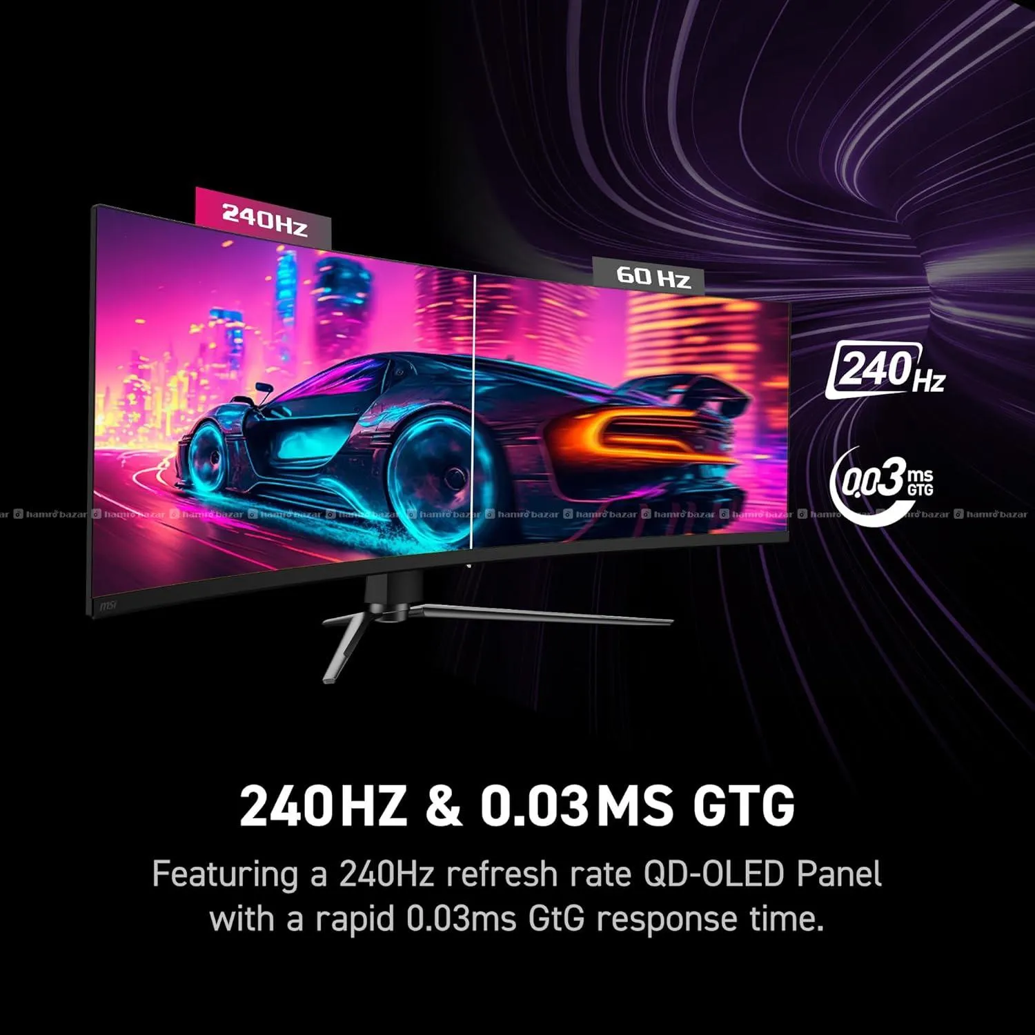 MSI MPG 491CQPX QD-OLED 49" 240HZ MONITOR 5