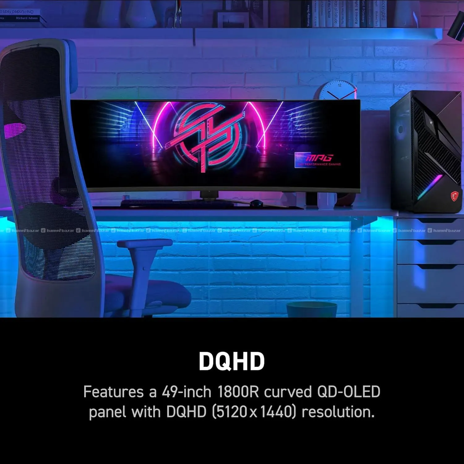 MSI MPG 491CQPX QD-OLED 49" 240HZ MONITOR 2