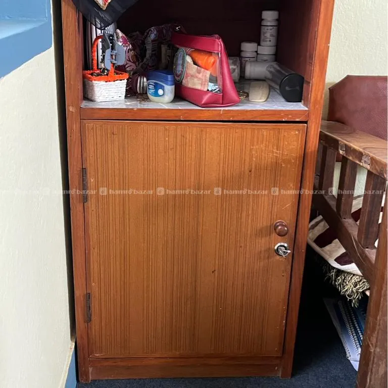 Mid-Century Modern Teak Bedside Cabinet 2