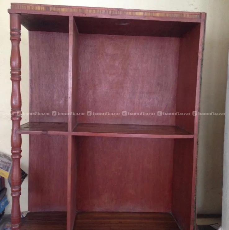 Wooden Chair And Book Shelves For Sale. 3