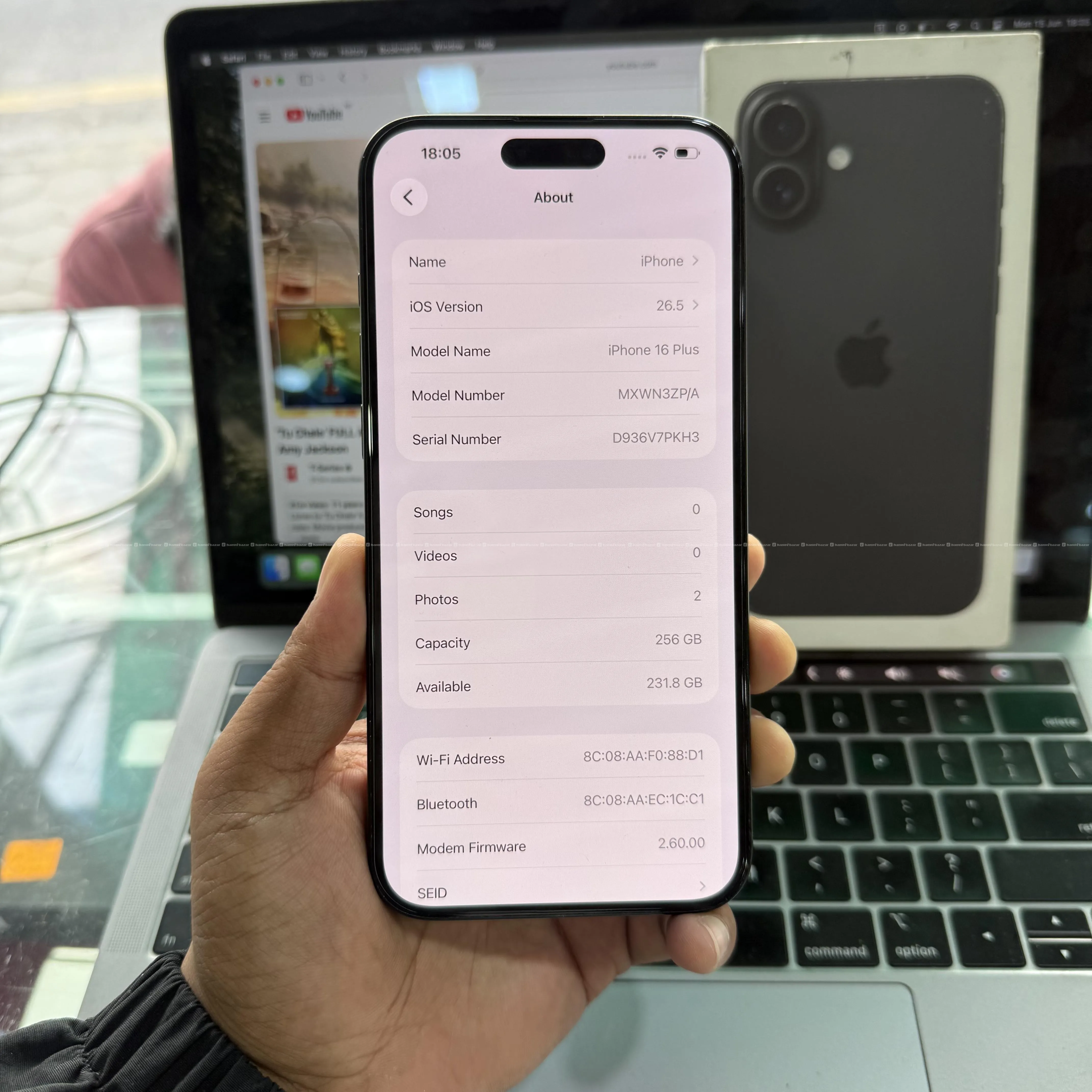 IPhone 16 PLUS ( 256GB ) - Available Now 2