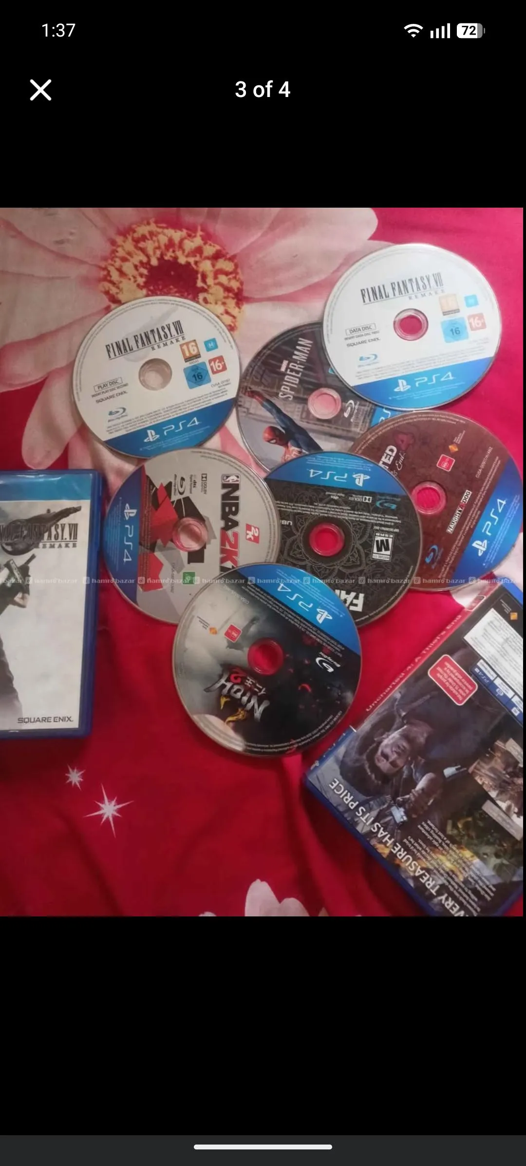 ps4 fat with 4 games 2