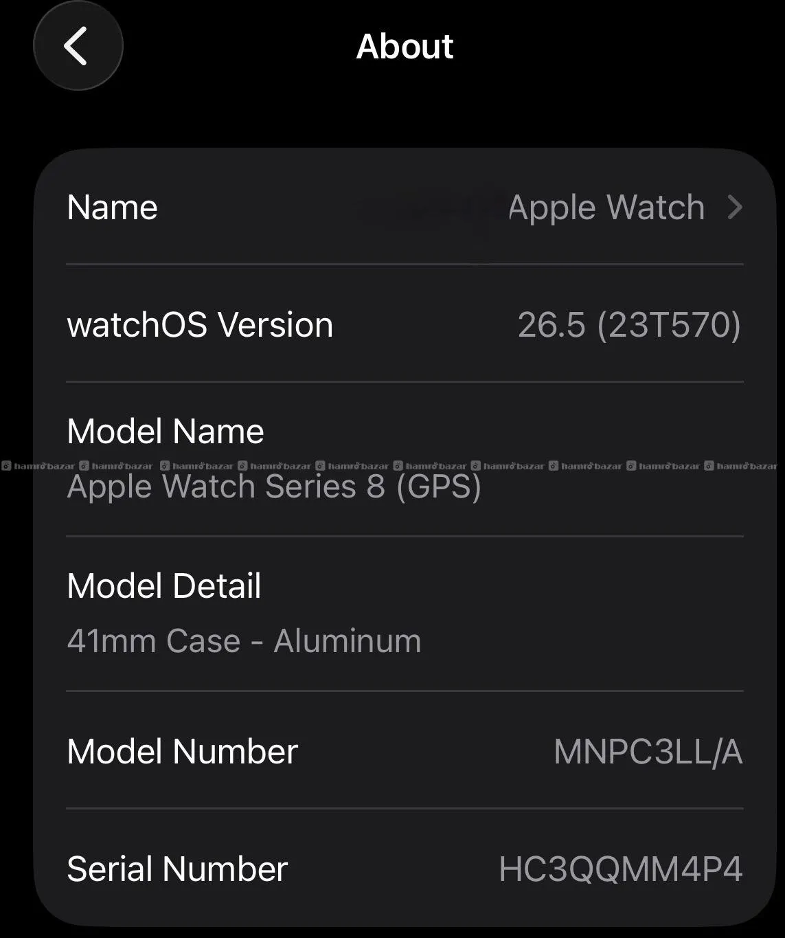 Apple Watch Series 8 (GPS) 4