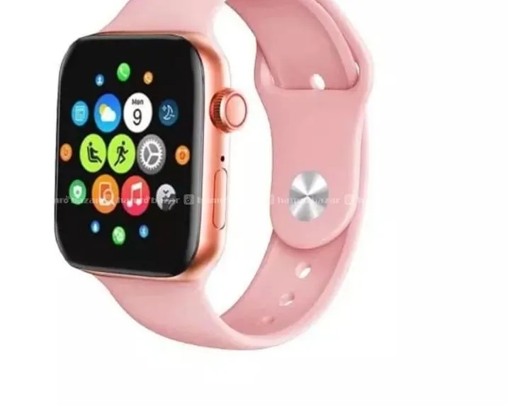 Smart Watch Black And Pink 2