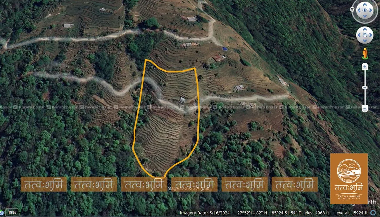 20 Ropani land for sale in Bhirakhark, - Nuwakot. 4