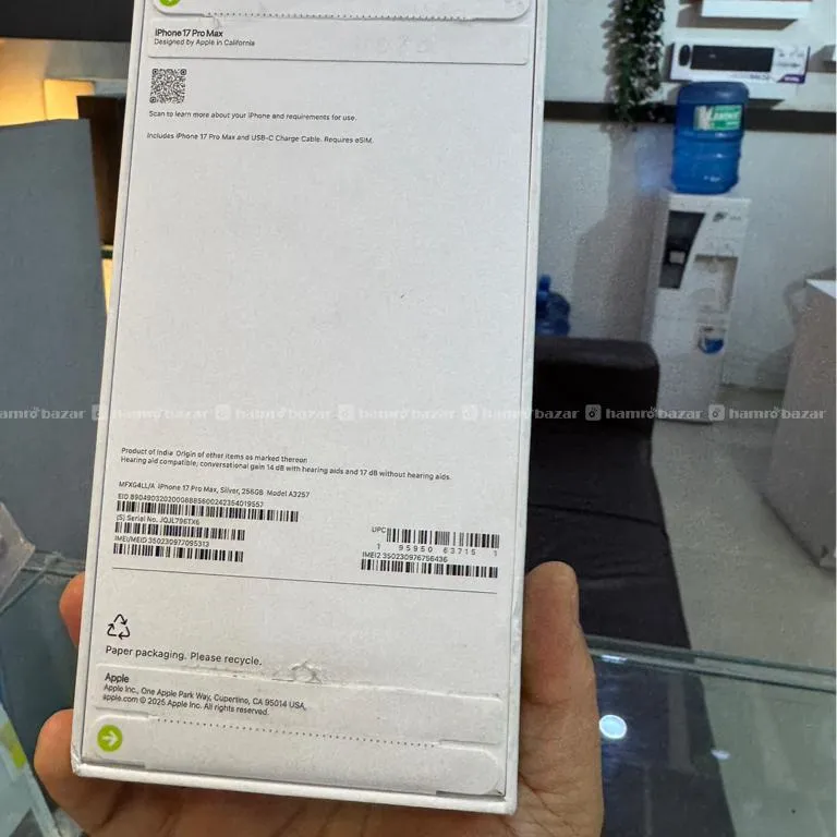 🔥 iPhone 17 Pro Max 🔥
✨ Brand New , USA Variant 2