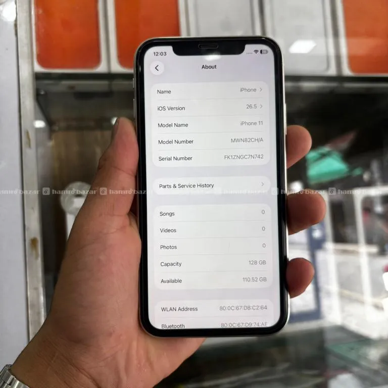 Iphone 11(128GB) 🔋90% 4