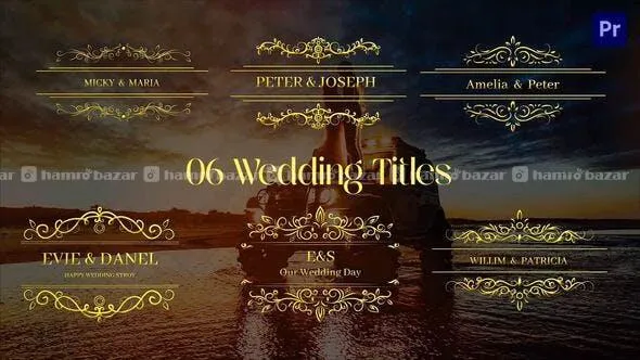 Premiere Pro And After Effects CC Wedding Template 2