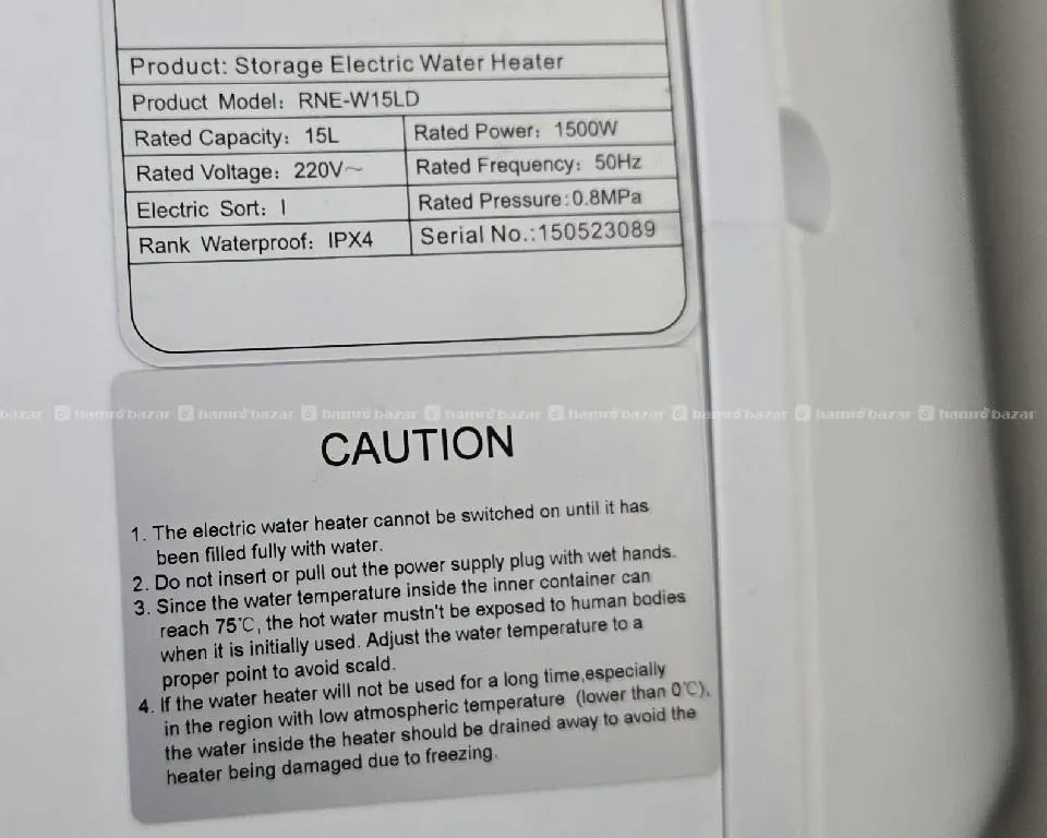 electric water geyser 3