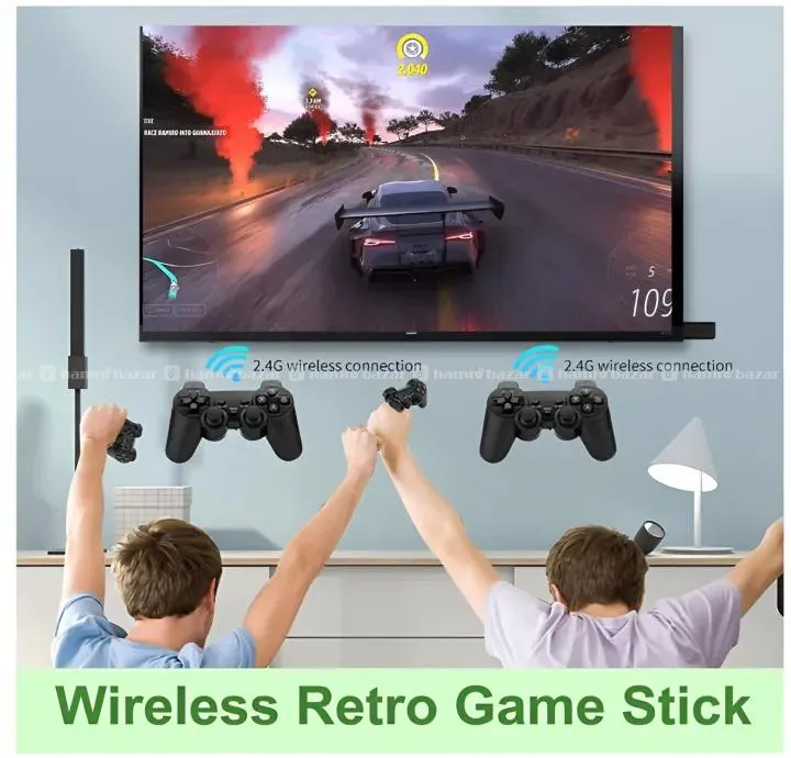 2.4G Wireless Controller Gamepad lite game combo 3
