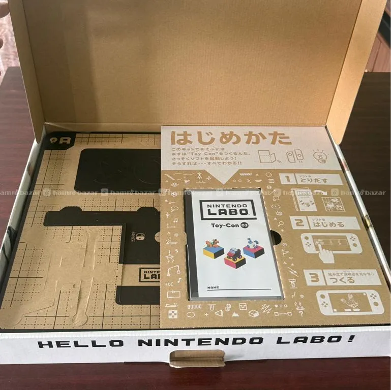 Nintendo labo Toy Con 3- vehicle Kit For Nintendo 3