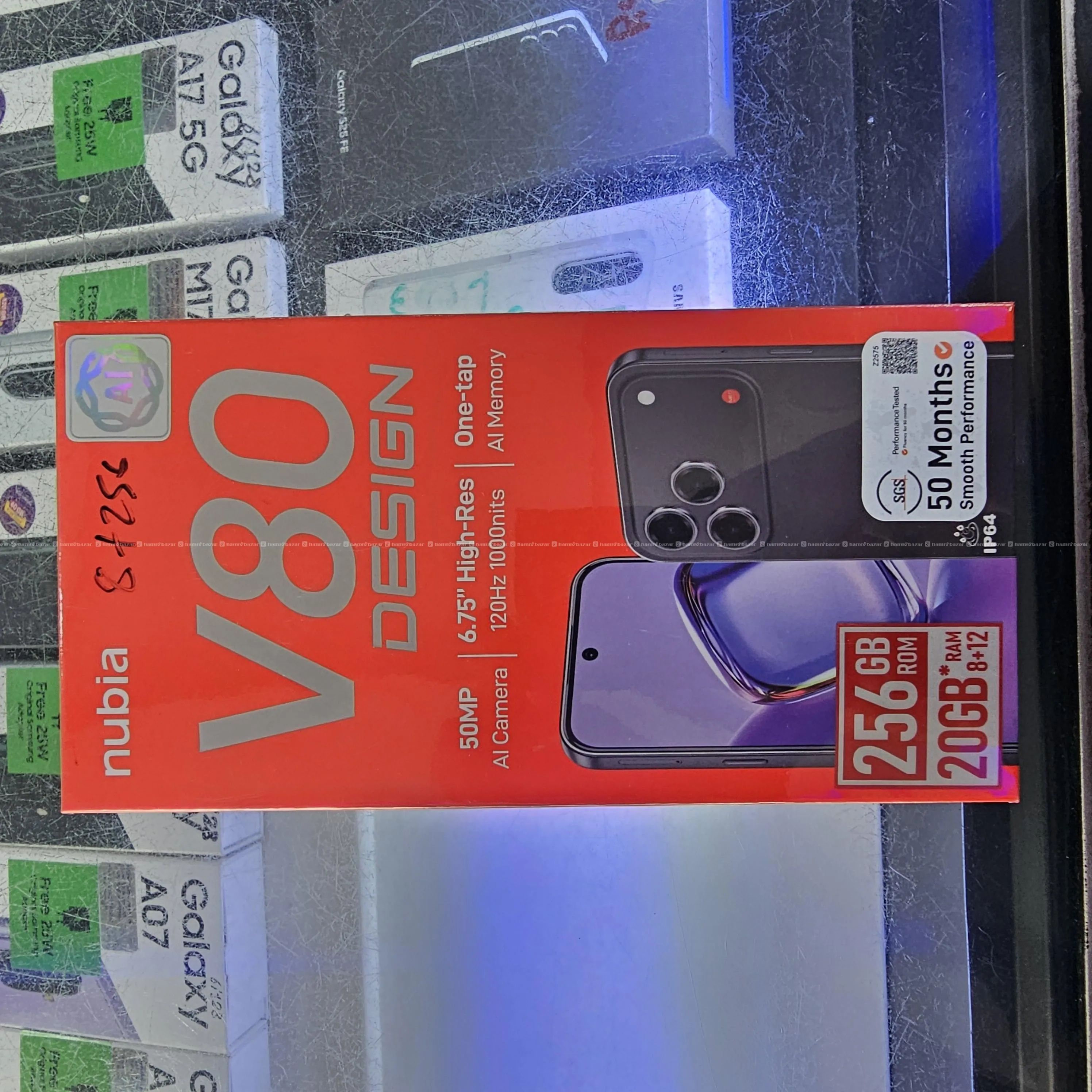 ZTE nubia V80 design 8GB RAM 256GB ROM BRAND NEW 2