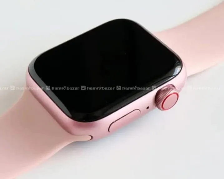 Smart Watch Black And Pink 4