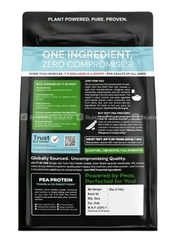 AS-IT-IS ONE Pea Protein Isolate 2KG 2