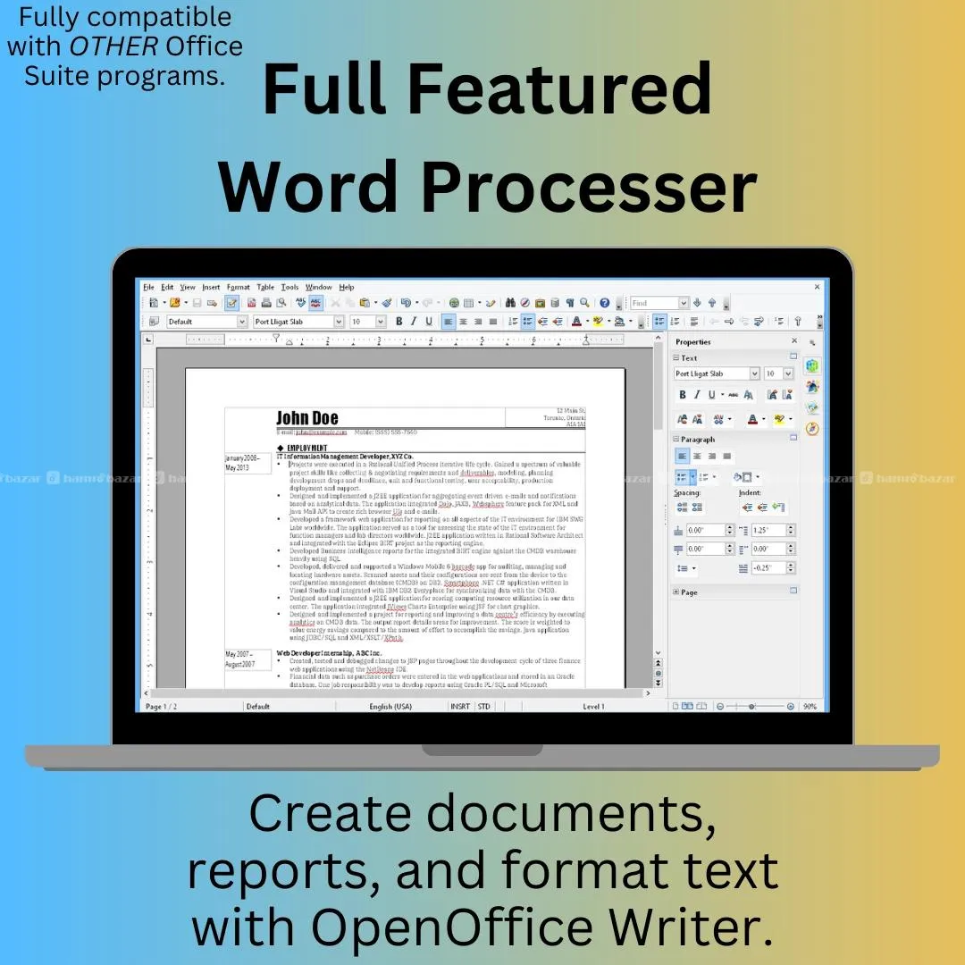 Open Office Software Suite for MacOs License Key 4
