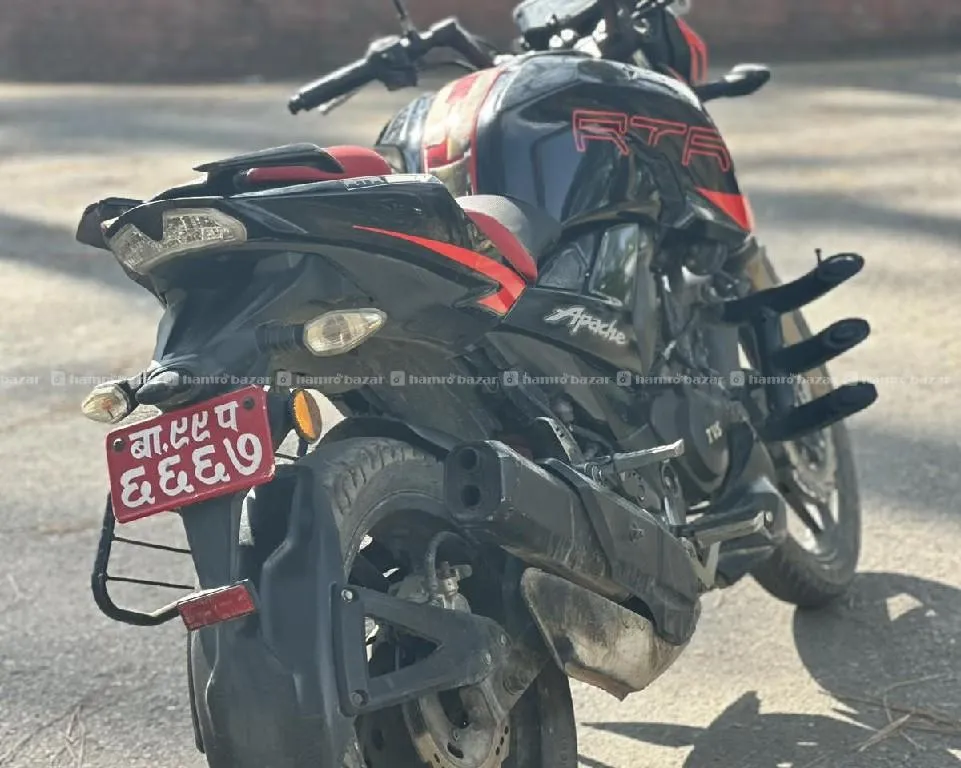 TVs RTR 200 2018 model 
Super fresh condition 
Only 138k fix 130k 5