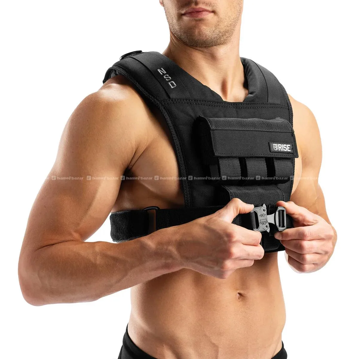 High quality headphone and weighted vest combo !! 3