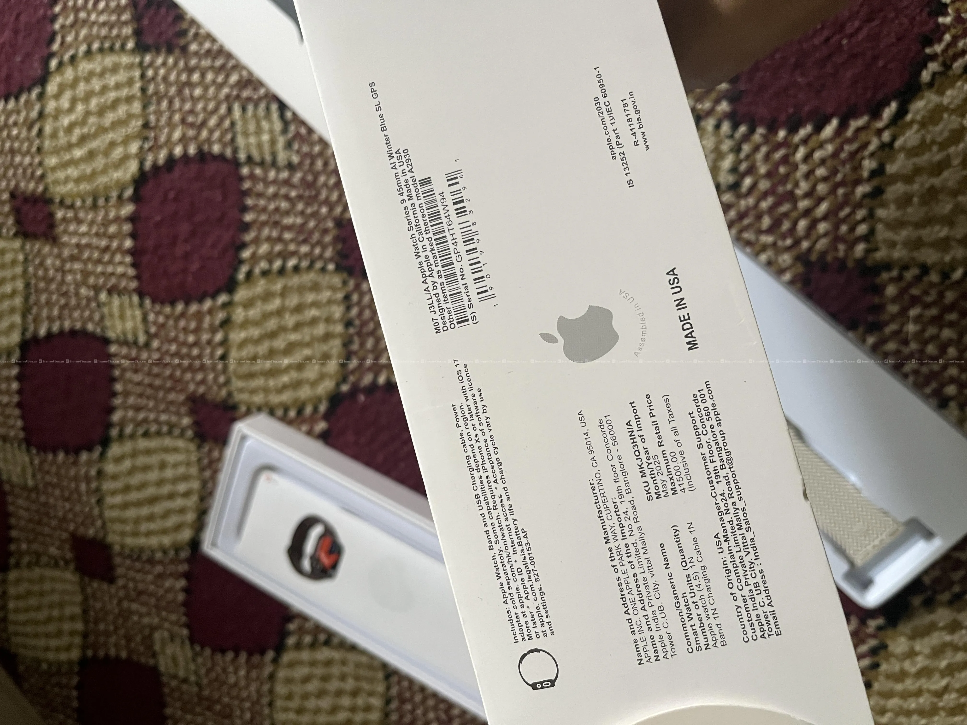 smart watch like new 1st copy of apple 3