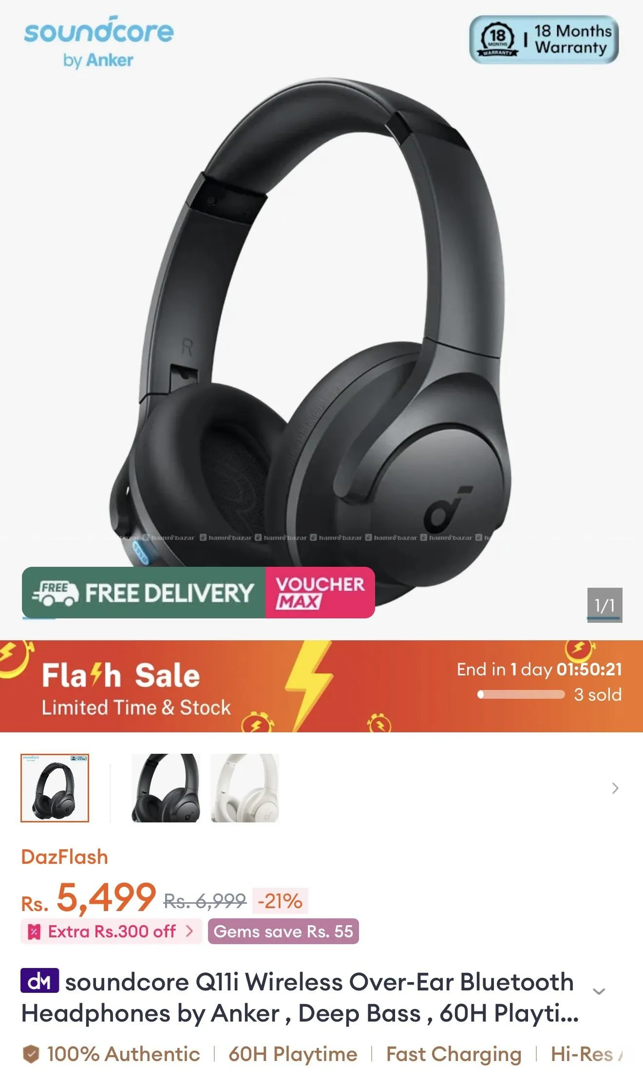High quality headphone and weighted vest combo !! 4