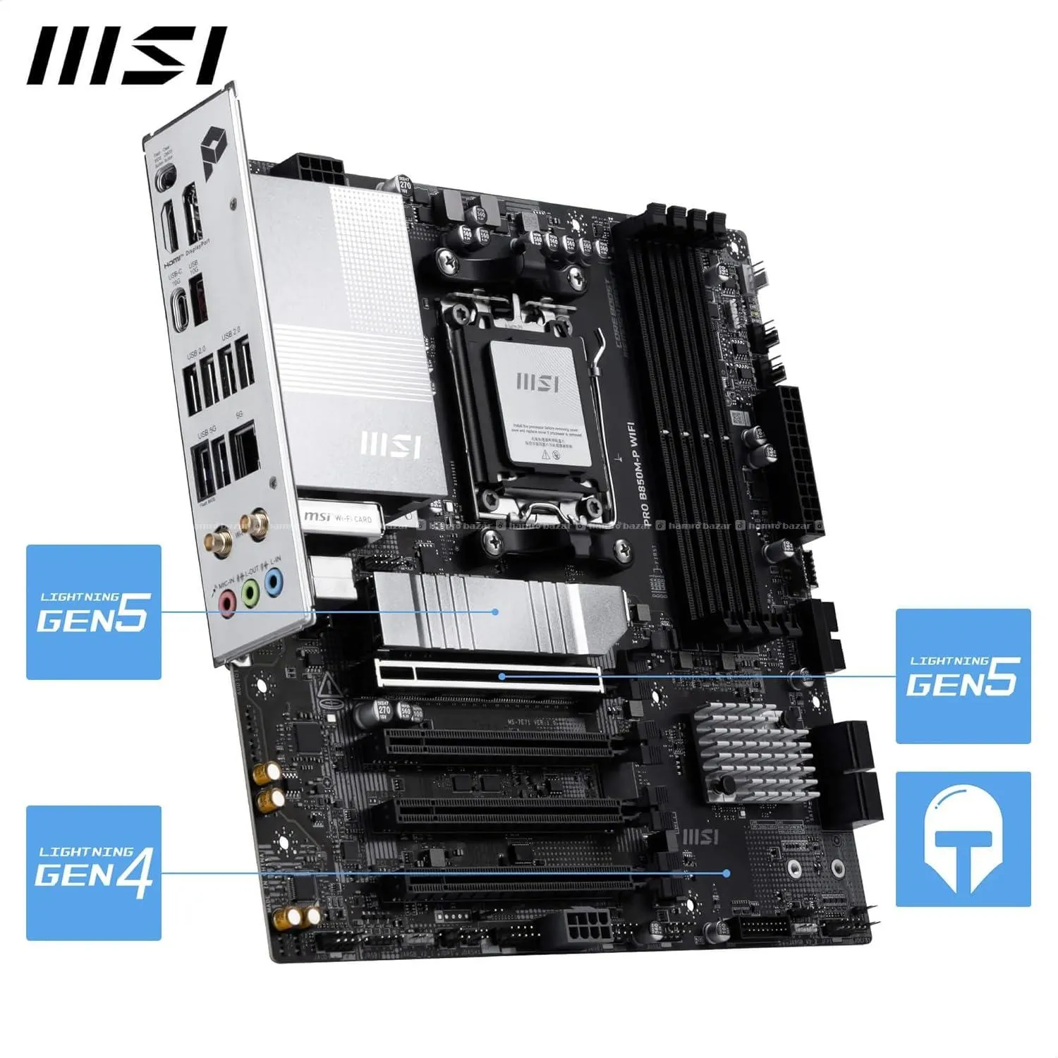 MSI PRO B850M-P WiFi Motherboard 2