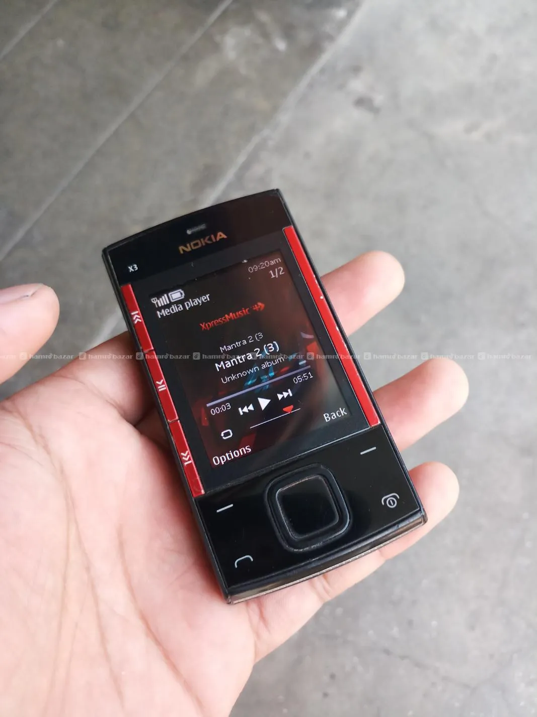 Nokia x3 00 slide 4