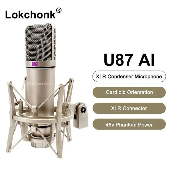 GIGAWARE U87 Professional XLR microphones 4