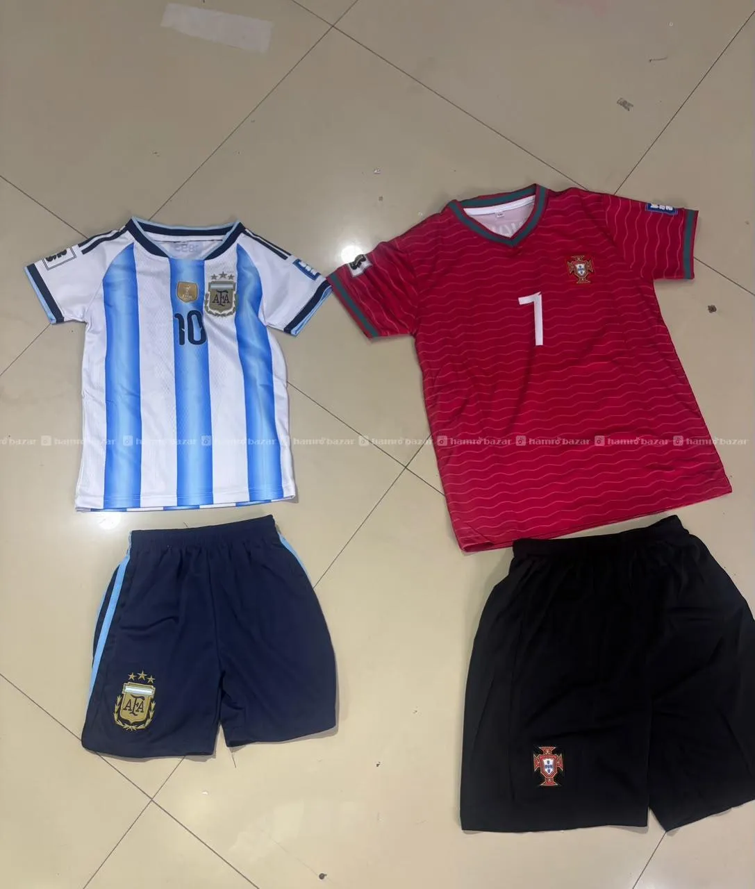 Messi & Ronaldo Kids Jersey In Nepal. Portugal & A 2