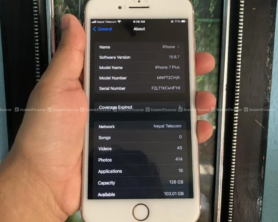 Apple iPhone 7 Plus 100%BH 128GB Original Display 2