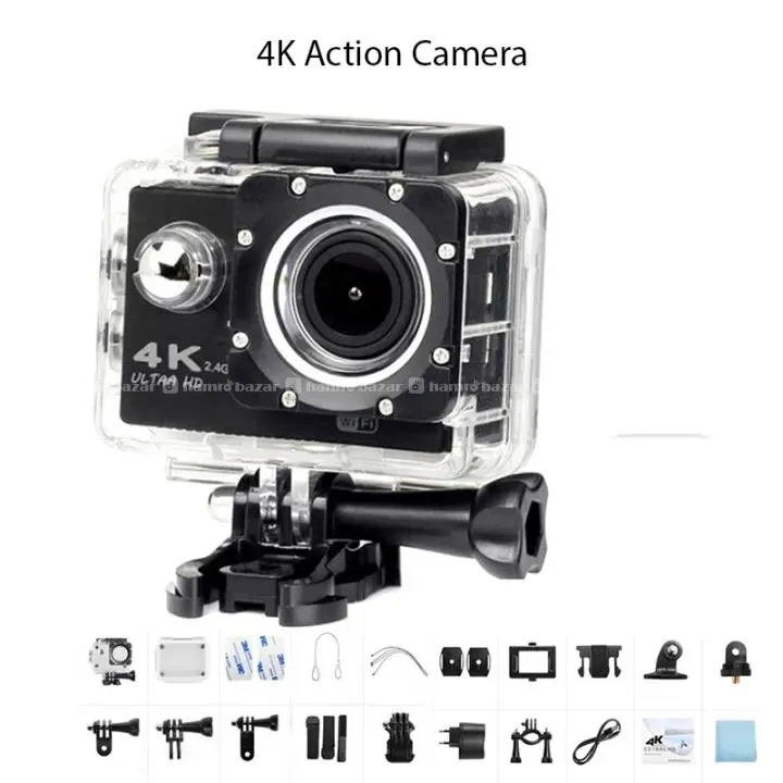 4K With EIS Action Camera Selfie Screen waterproof 2